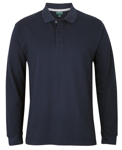 JBswear S2ML - C of C L/S Pique Polo - Click Image to Close